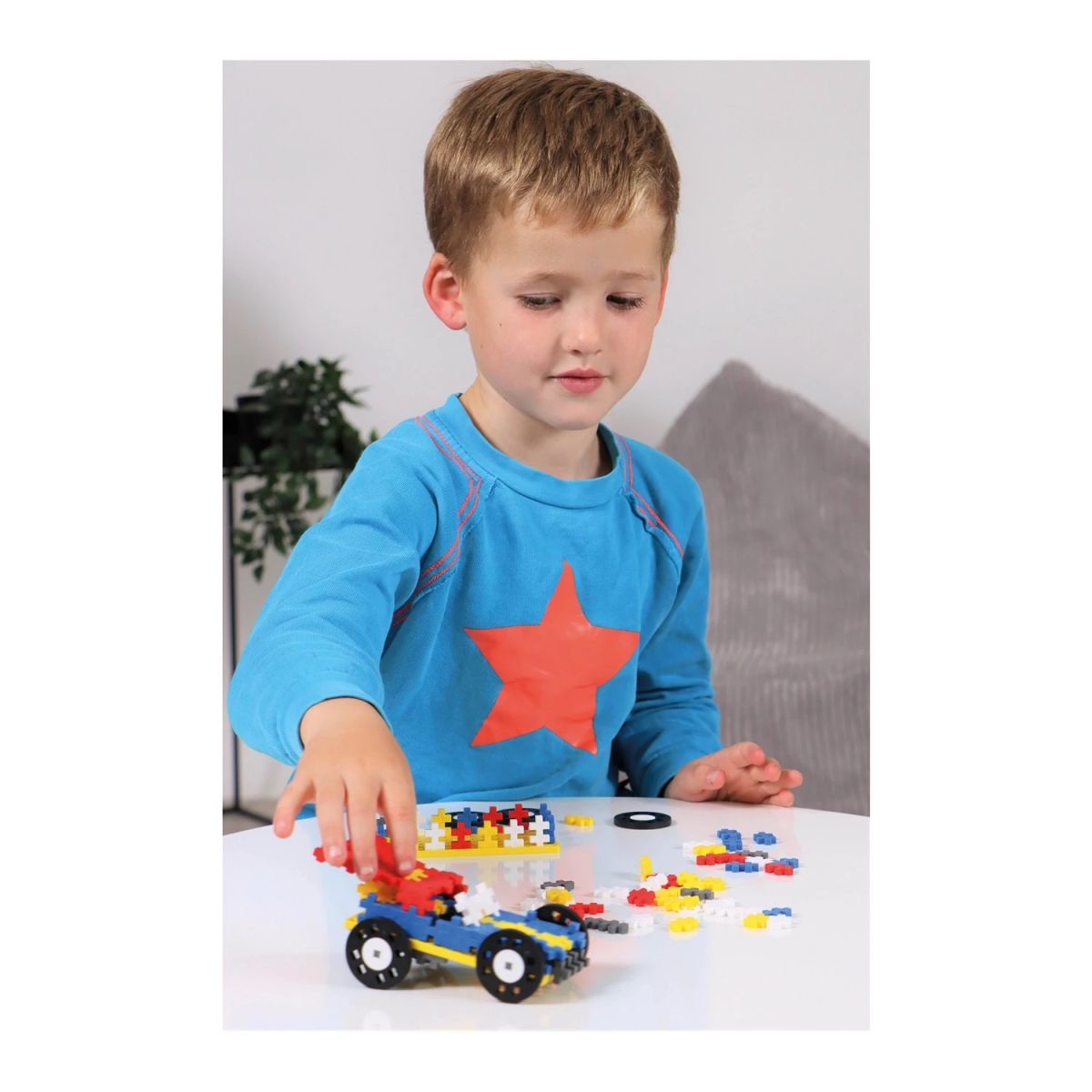 PLUS PLUS Mini-Bausteine GO! Auto Hero Car (200 Stück)