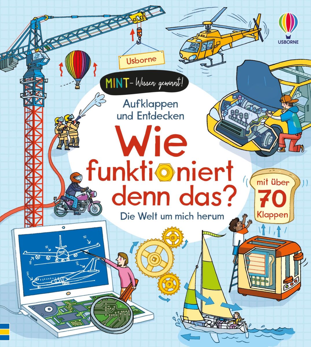 MINT - Wissen gewinnt! Aufklappen und Entdecken: Wie funktioniert denn das? 5+