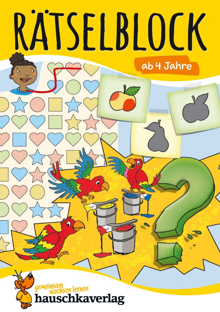 Rätselblock Band 1 - Hauschka Verlag 4+