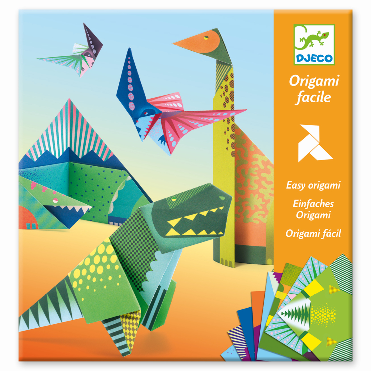 Origami Dinosaurier - DJECO
