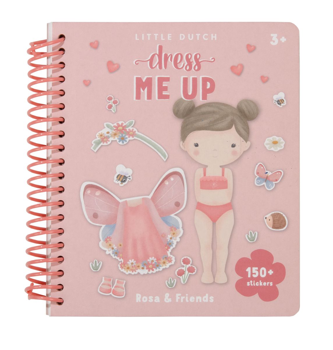 Stickerbuch Dress Me Up - Rosa & Friends - Little Dutch