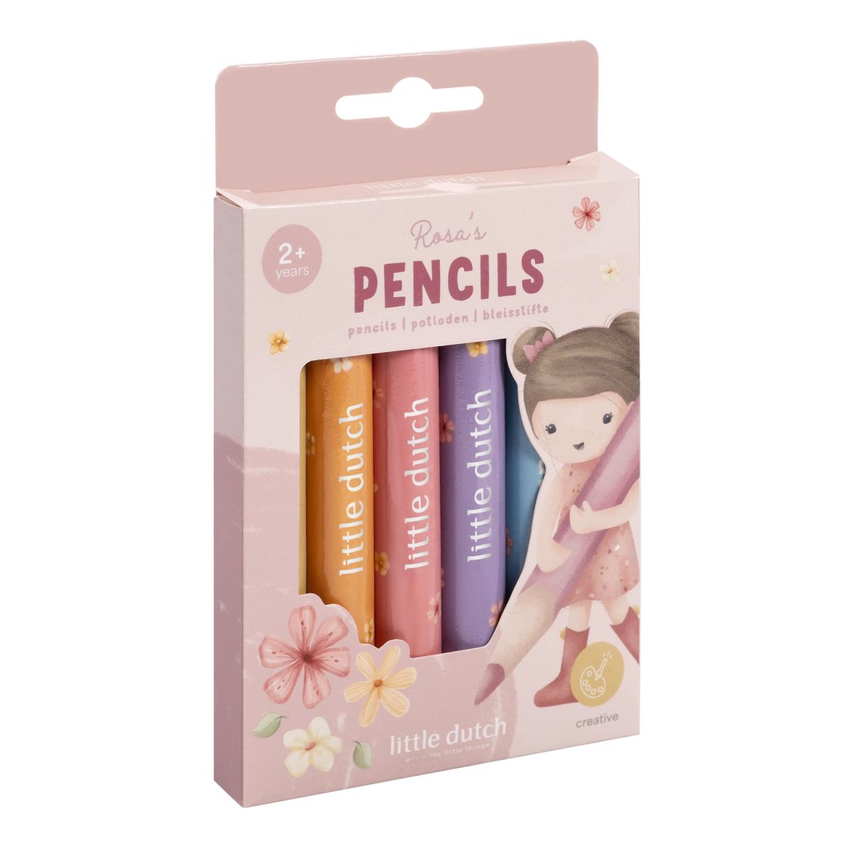 Buntstifte Rosa & Friends - Little Dutch