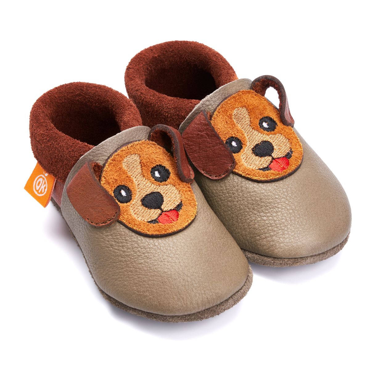 Orangenkinder Waldi der Welpe beige Gr. 20-21