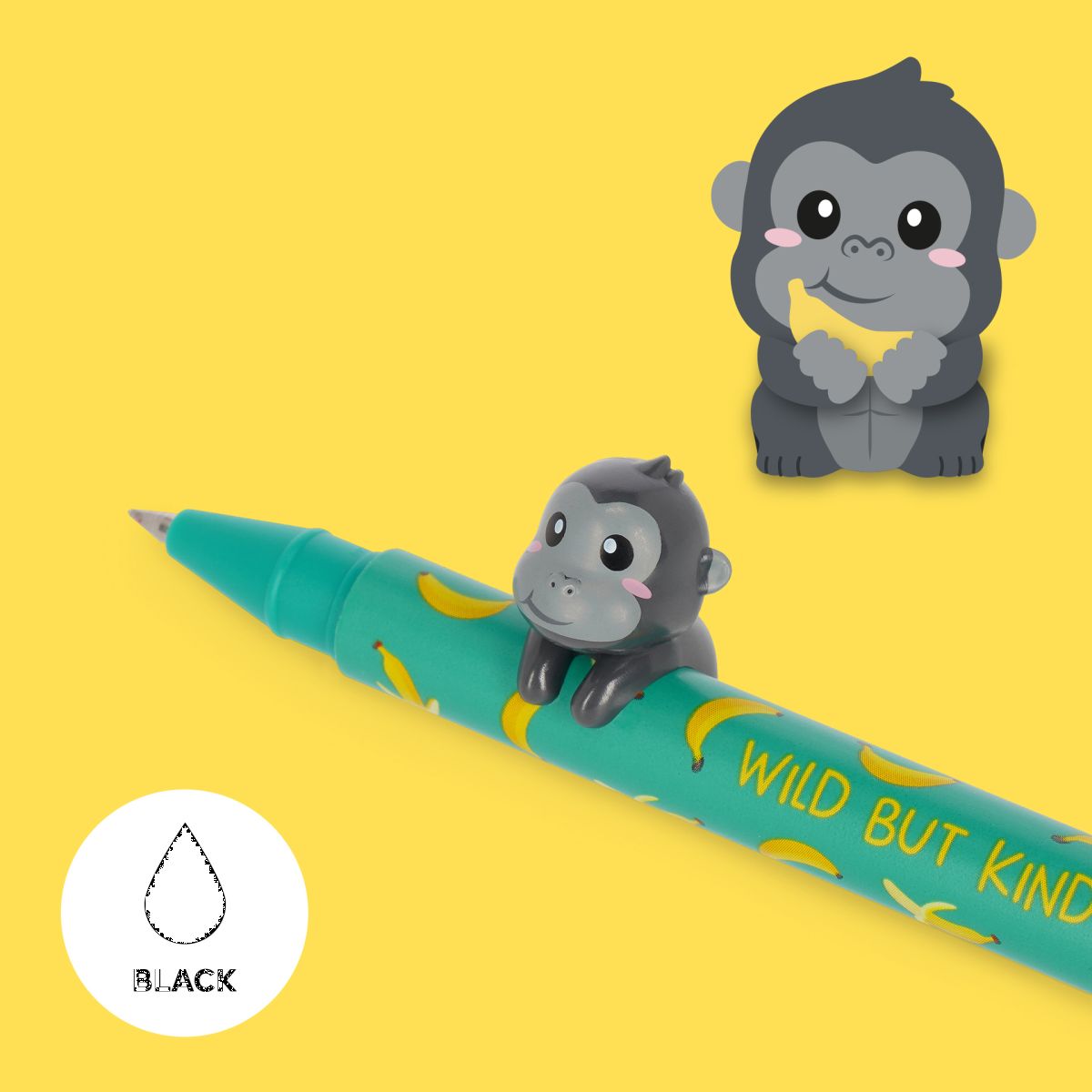 Lovely Friends Gelstift Gorilla - Legami