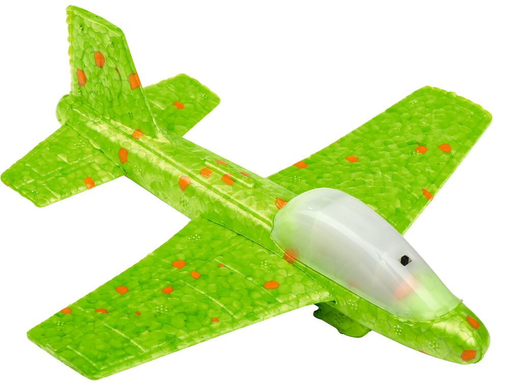Kleine Leuchtflieger mit LED (verschiedene Designs, 1 Stück)