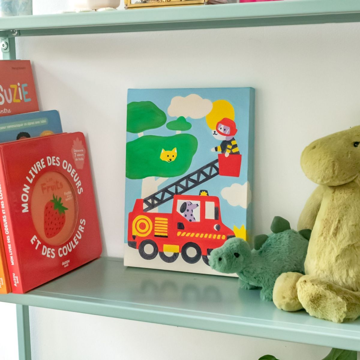 Malen nach Zahlen Set Kids "Feuerwehr" - La Petite Épicerie