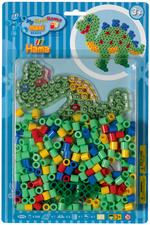 Bügelperlenset maxi Dinosaurier - Hama