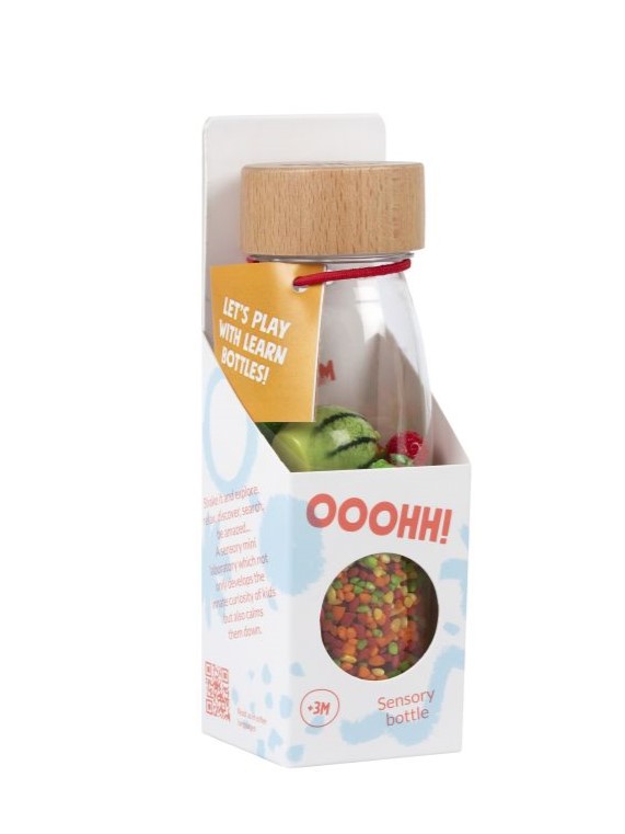 Sensorikflasche "Learn" Fruits - Petit Boum