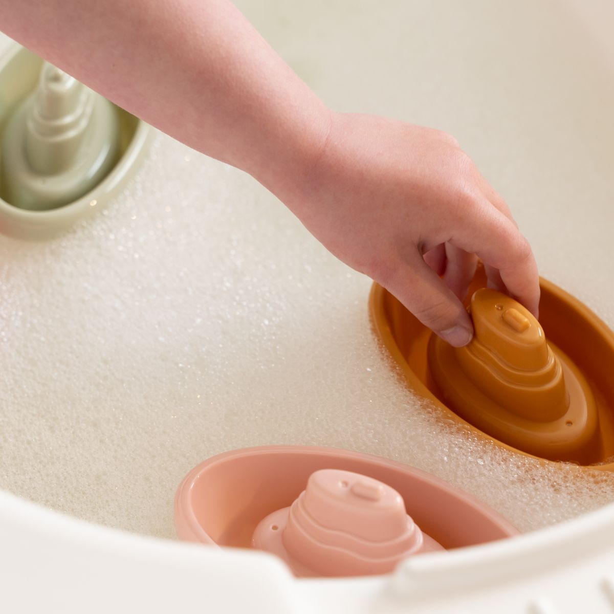 Bade-Boote rosa (4er Set) - Little Dutch