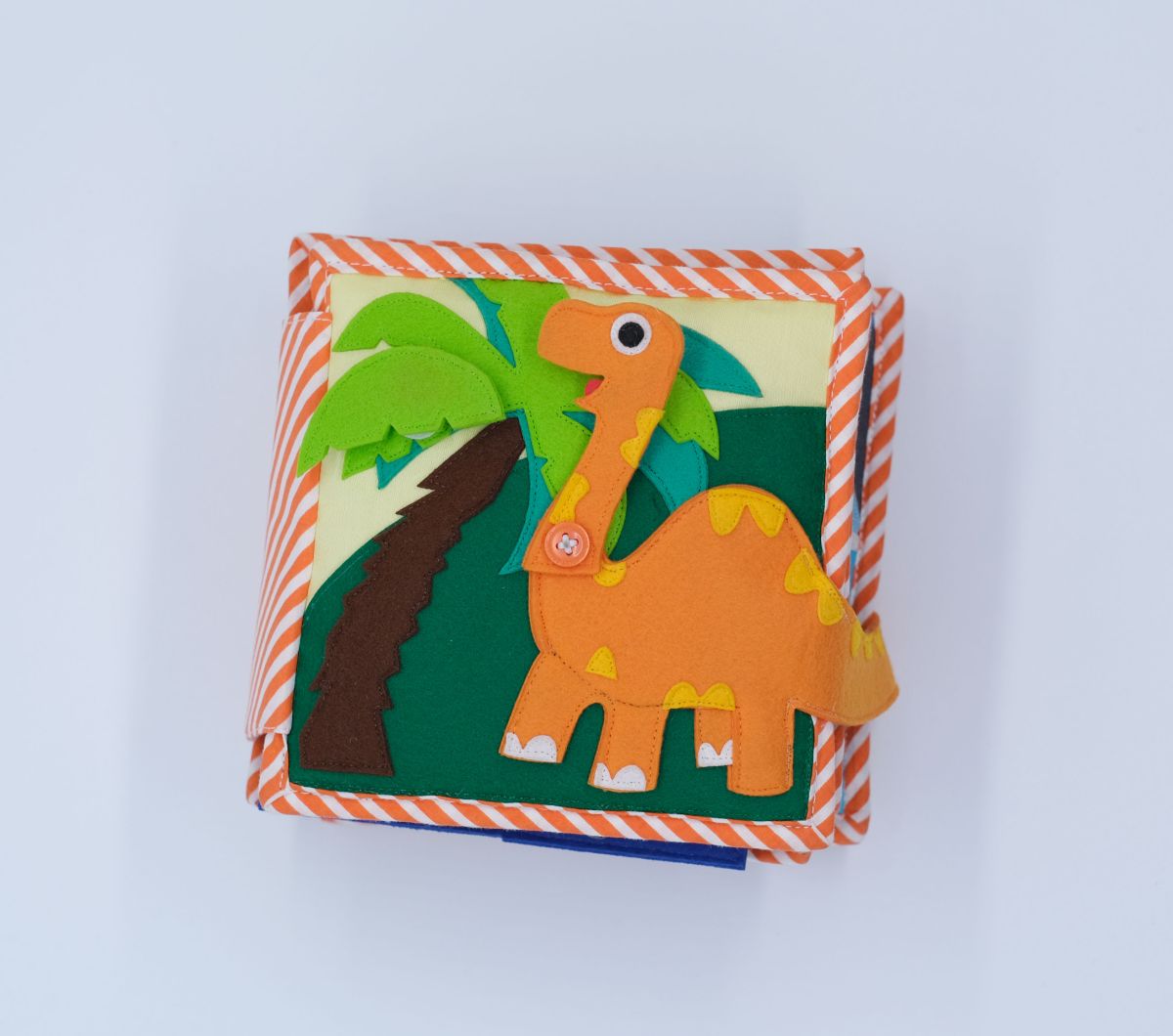 Mini Quiet Book Dinofreunde (ab 18 Monate) - Jolly Designs