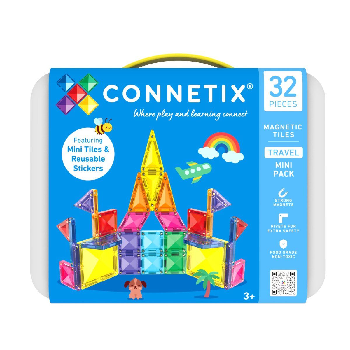 CONNETIX Travel Mini Pack Magnetbausteine 32-teilig