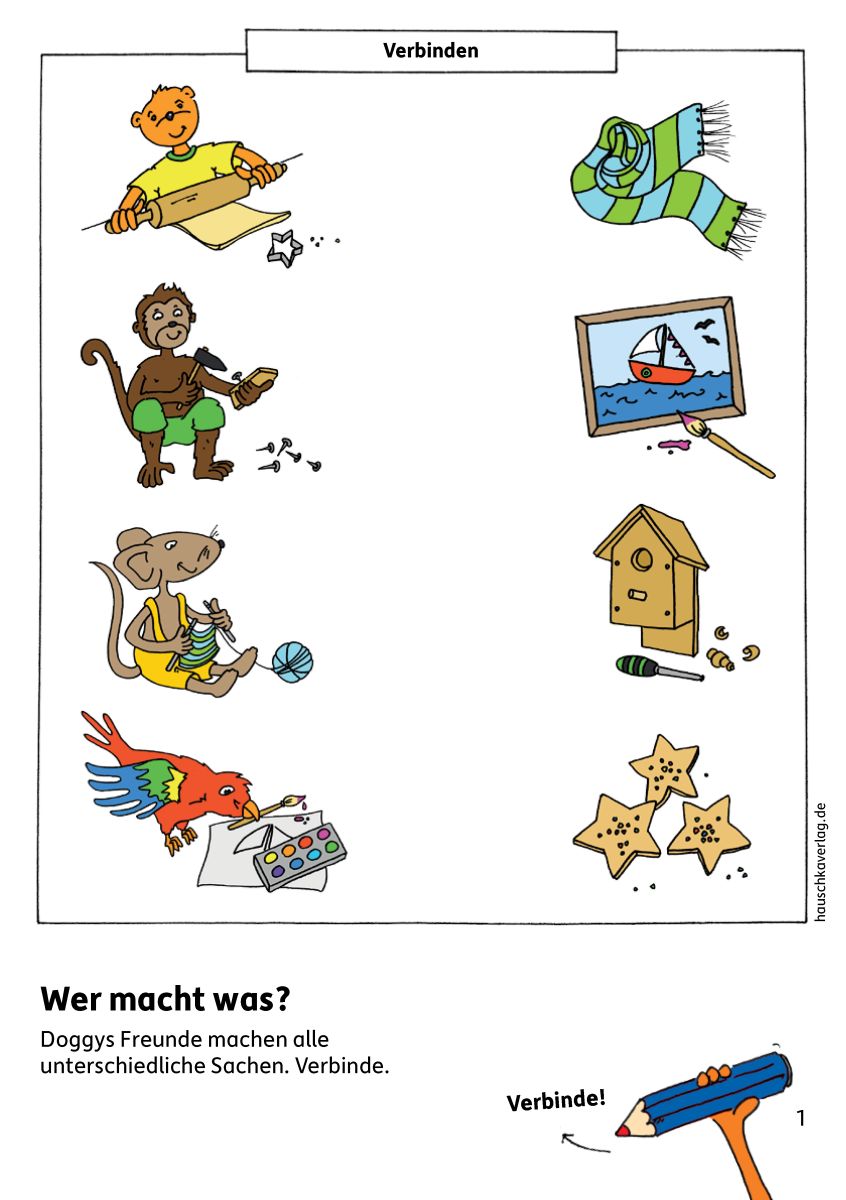 Kindergartenblock - Verbinden, vergleichen, Fehler finden - Hauschka Verlag 4+