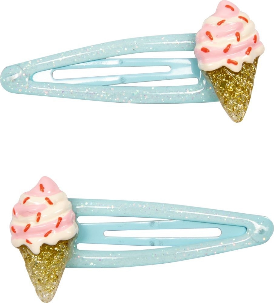 Haarclips Eis/Kirsche/Muffin - beautiful Stars (verschiedene Designs, 1 Set)