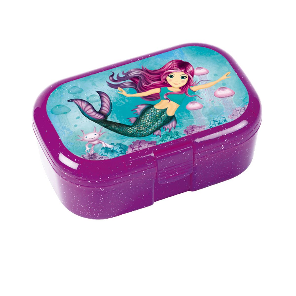 Mini-Lunchbox Glitzer Meerjungfrau Coralie - Lutz Mauder Verlag