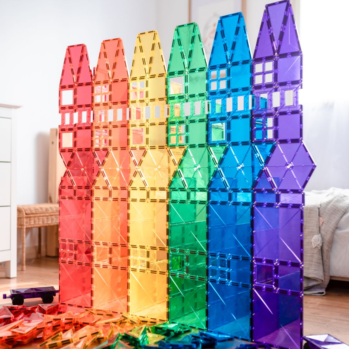 CONNETIX RAINBOW Mega Pack Magnetbausteine 212-teilig