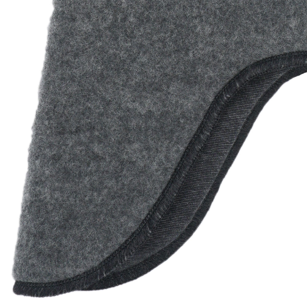 Maximo MINI Schlupfmütze Wollfleece Gr. 49 anthrazit