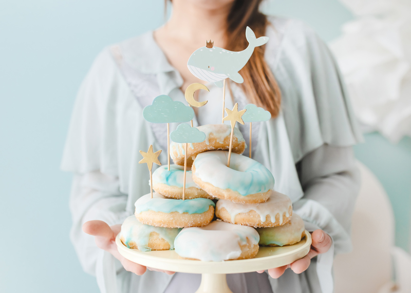 Caketopper Wal - Meereswelt (7-teilig) - Party Deco