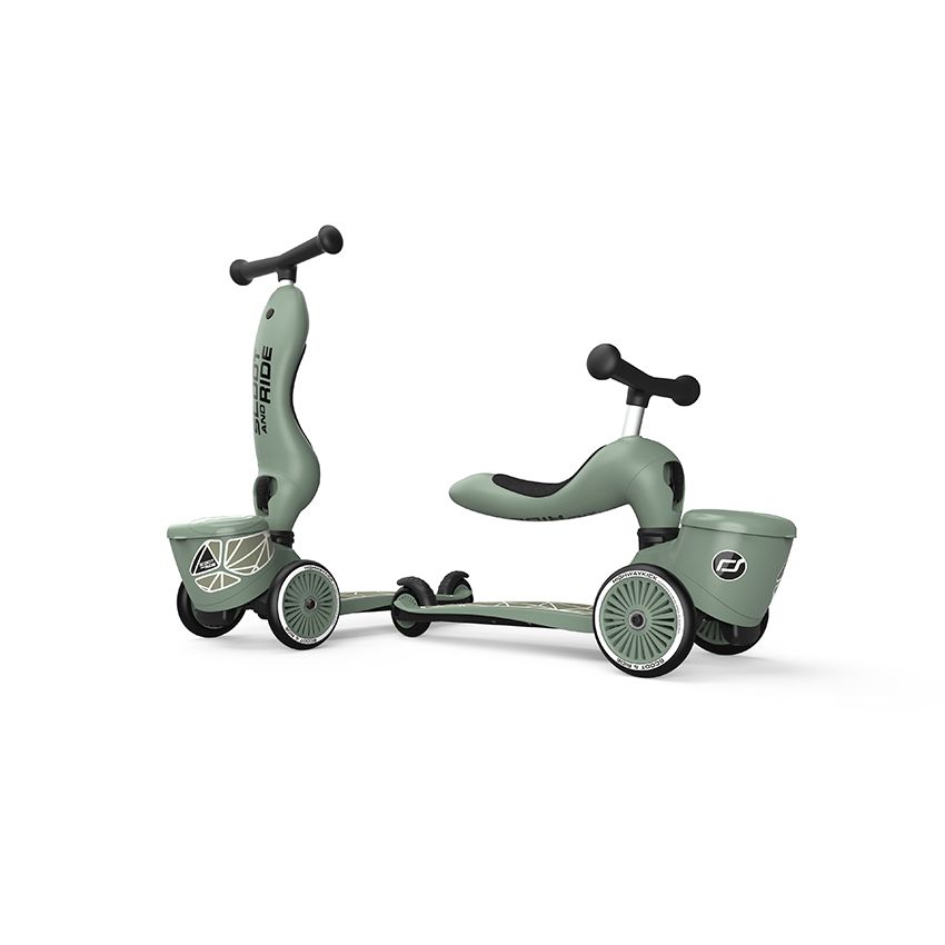Highway Kick 1 Lifestyle green lines - Scoot and Ride
