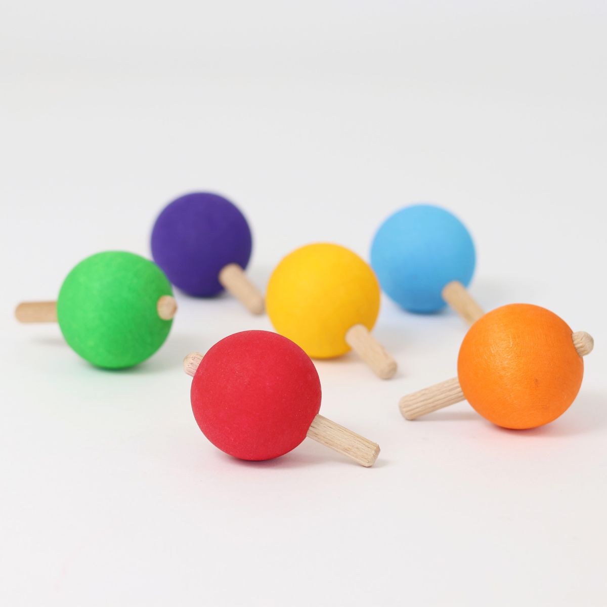 Grimm`s Regenbogen Kreisel (6 Stück)