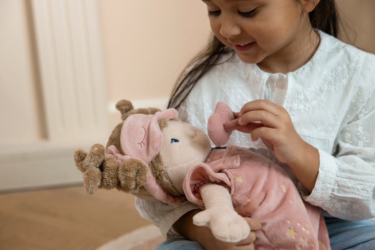Schlafpuppe Rosa - Little Dutch
