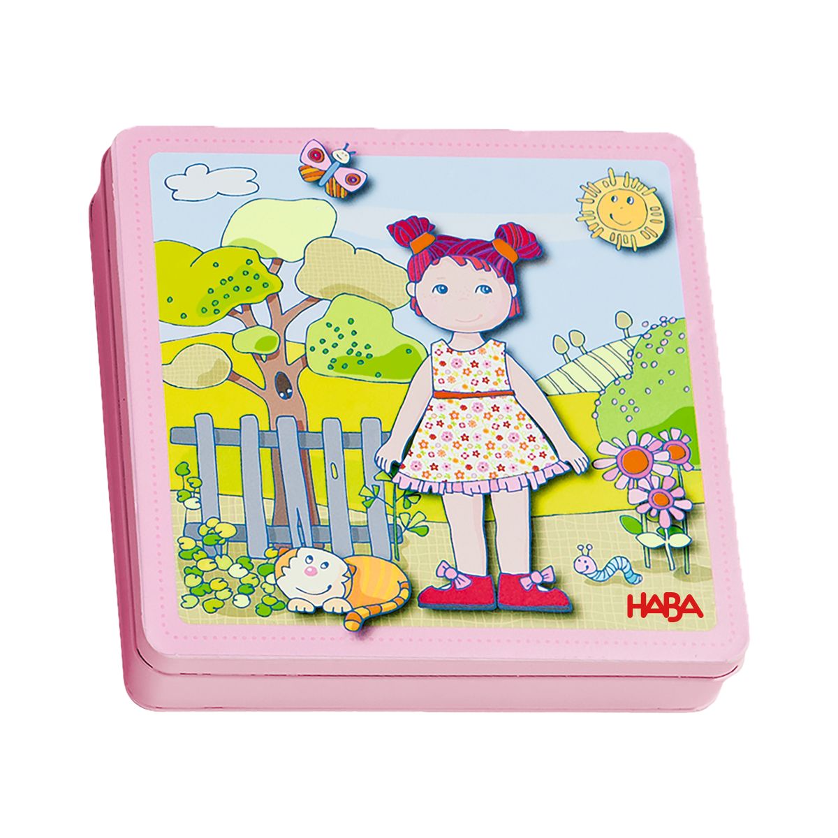 HABA Magnetspiel-Box Anziehpuppe Lilli