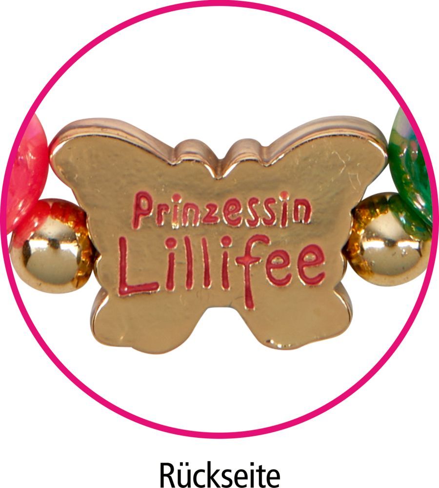 Armband - Prinzessin Lillifee (mit bunten Perlen)