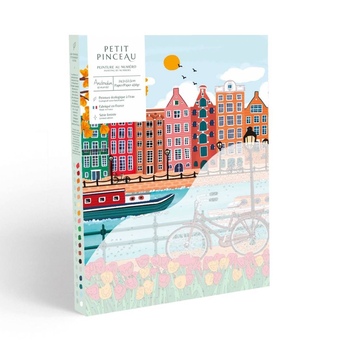 Malen nach Zahlen Set "Amsterdam" - La Petite Épicerie