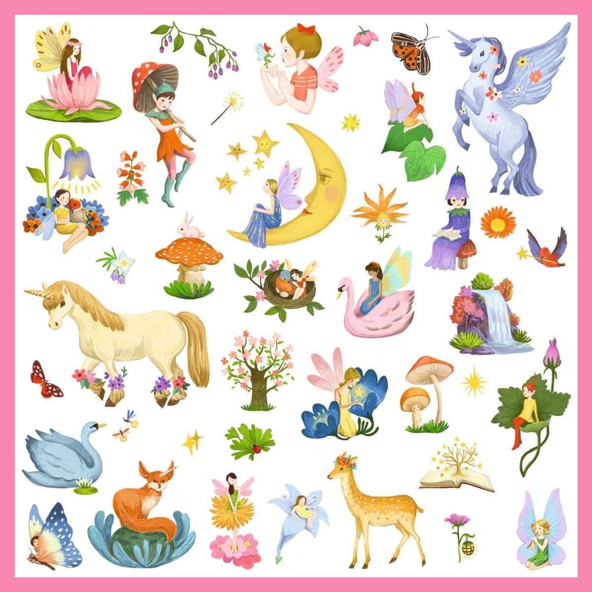 Sticker Fantasie - Djeco