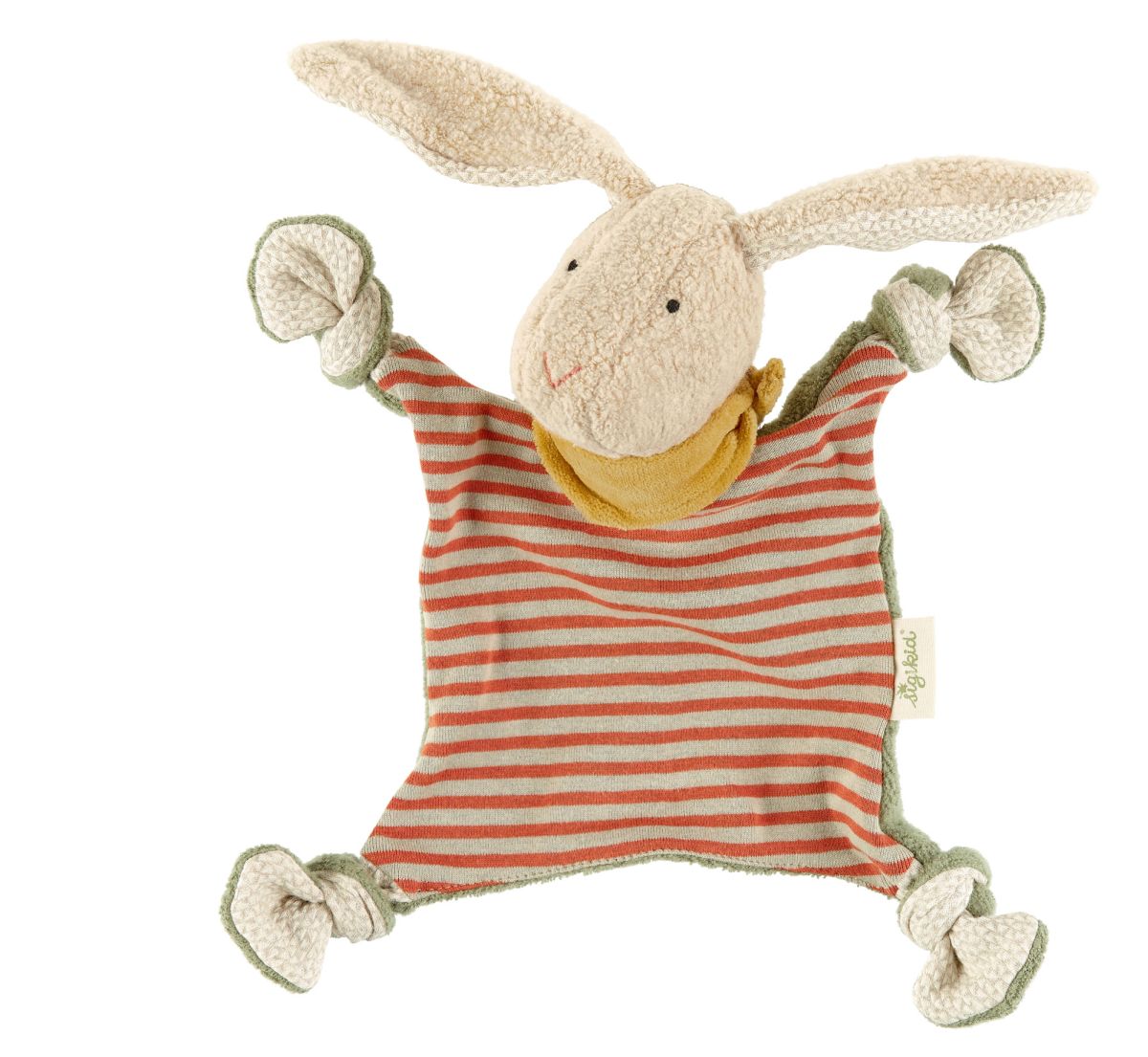 sigikid Schnuffeltuch Hase - Green Collection 39714