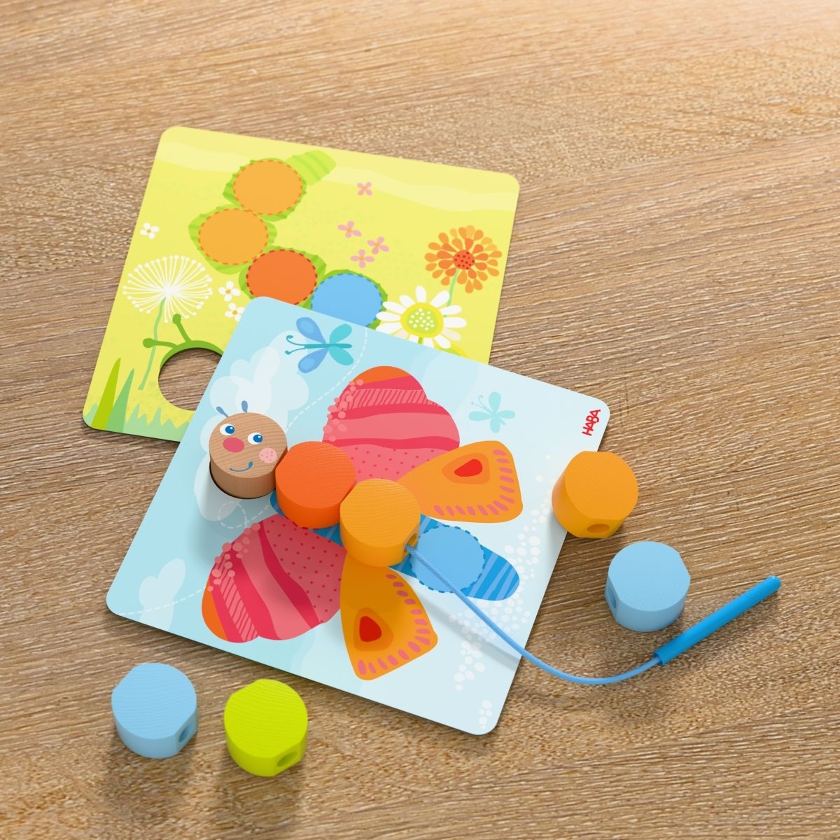 HABA Fädelspiel Holztiere