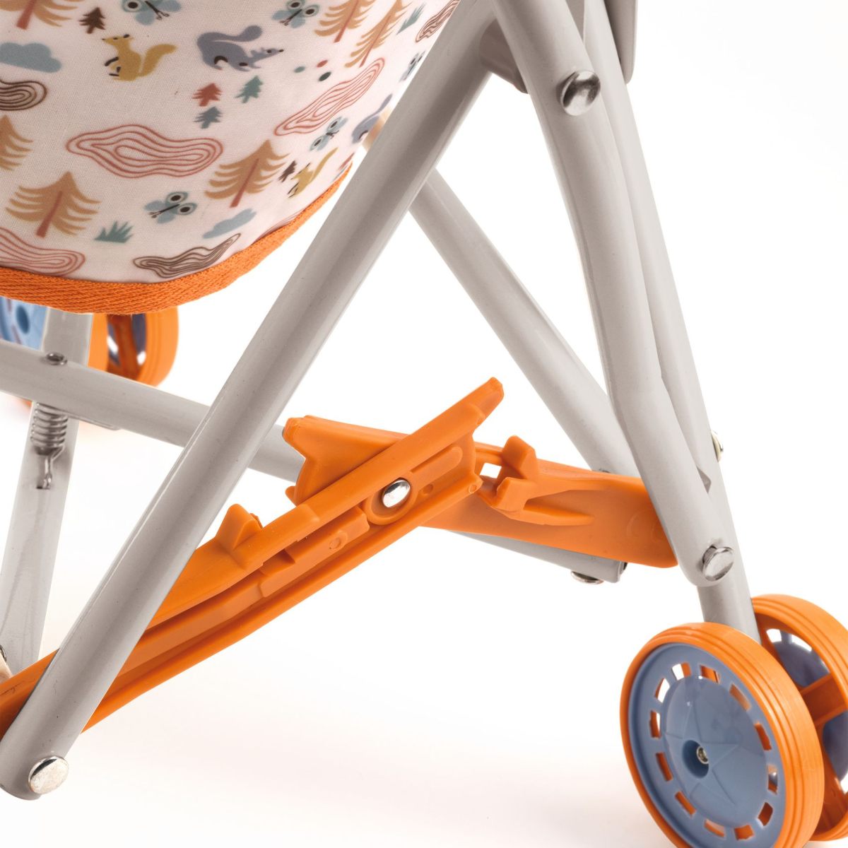 Pomea Puppenwagen - Puppenbuggy Forest (54 cm) - Djeco