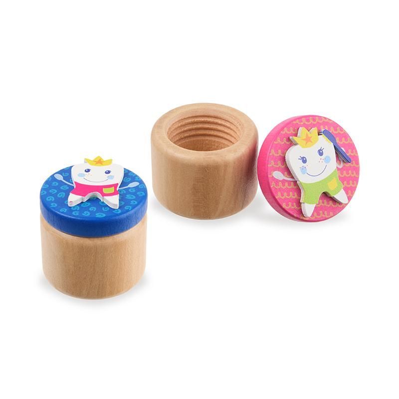 Zahnfee Zahndose aus Holz (versch. Designs, 1 Stück) - Trendhaus