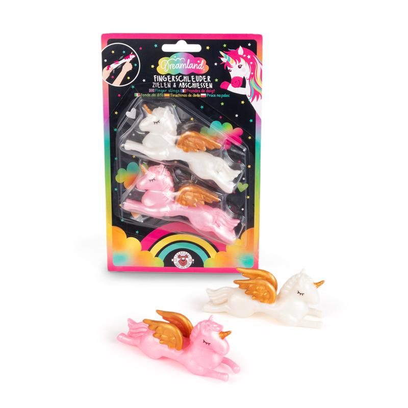 DREAMLAND Einhorn Fingerschleuder (2er-Set)