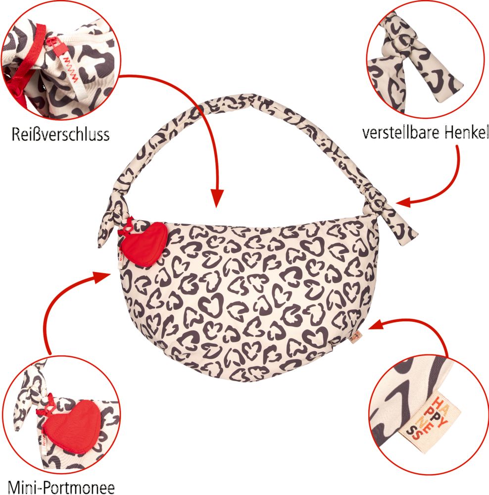 Shopper Tasche Leo / Grau - Happy Together