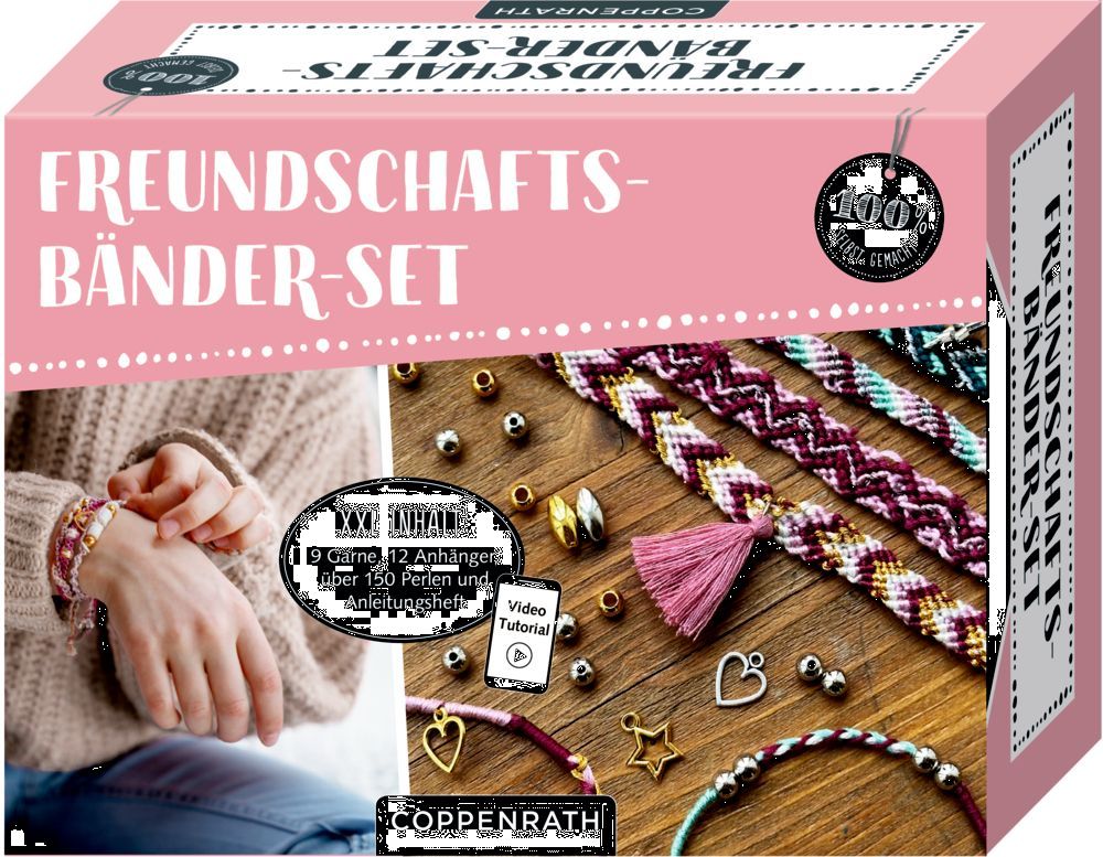 Freundschaftsbänder-Set - 100% selbst gemacht