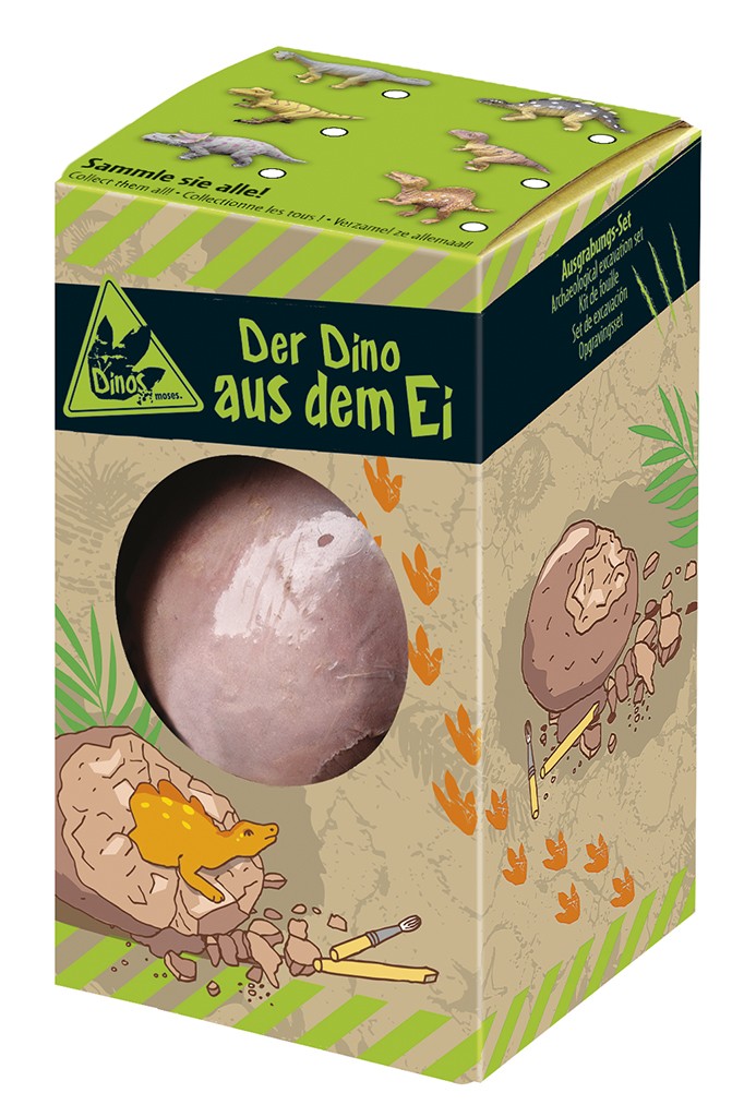 Der Dino aus dem Ei (1 Stück) - moses
