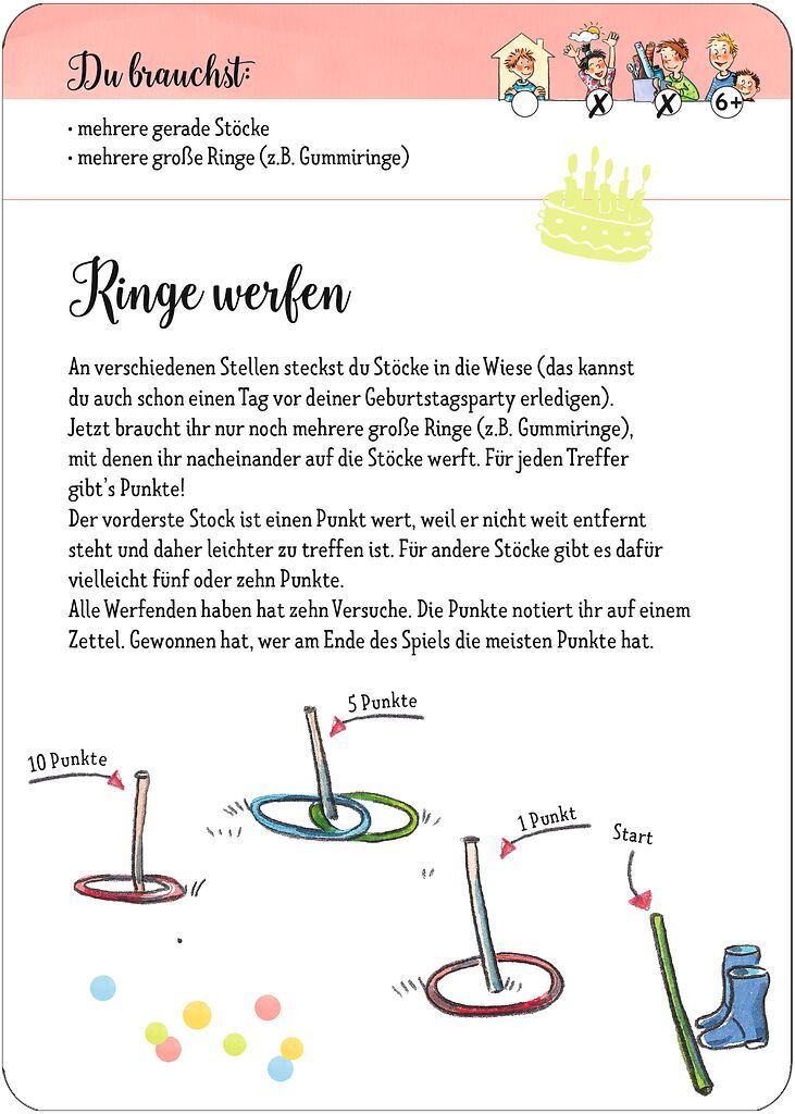 50 Spiele für den Kindergeburtstag im Grundschulalter - Moses