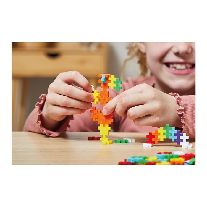 PLUS PLUS Mini-Bausteine Regenbogen 300 Stück