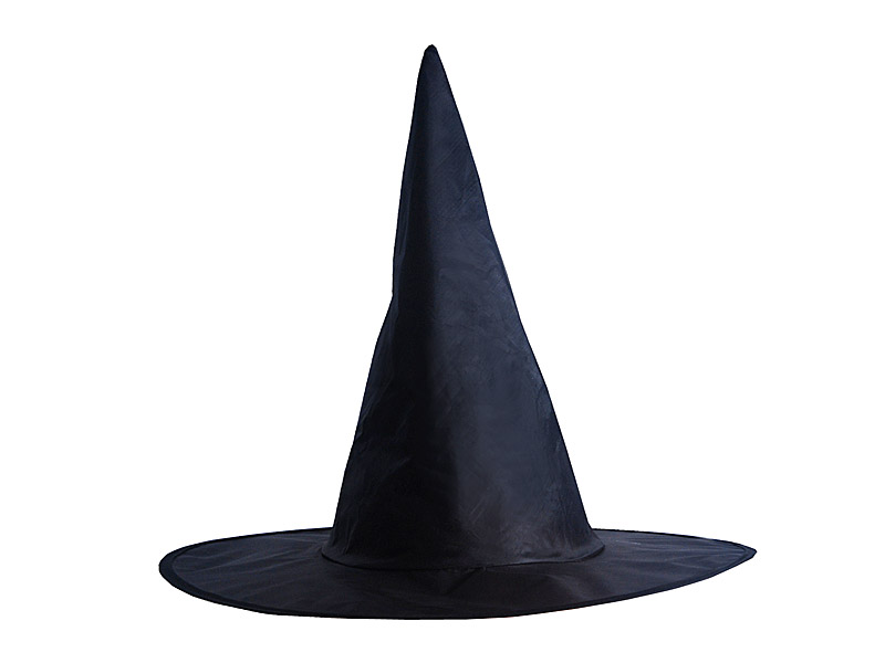 Hexenhut schwarz - Party Deco