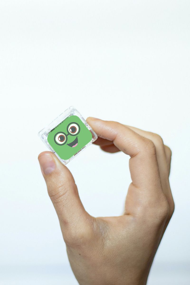 Glo Pals Leuchtende Badewürfel grün (4er Set)