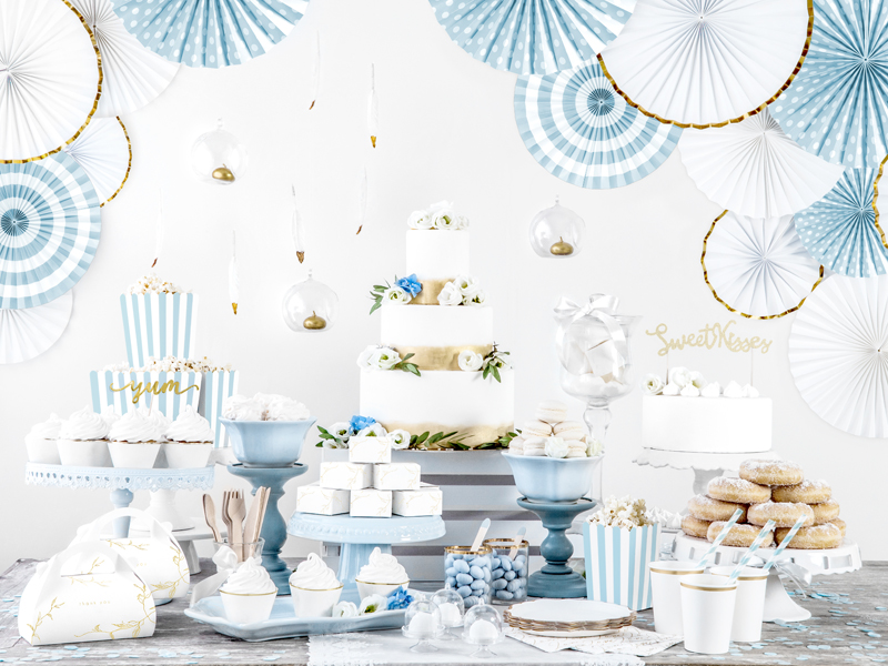 Konfetti hellblau (15g) - Party Deco