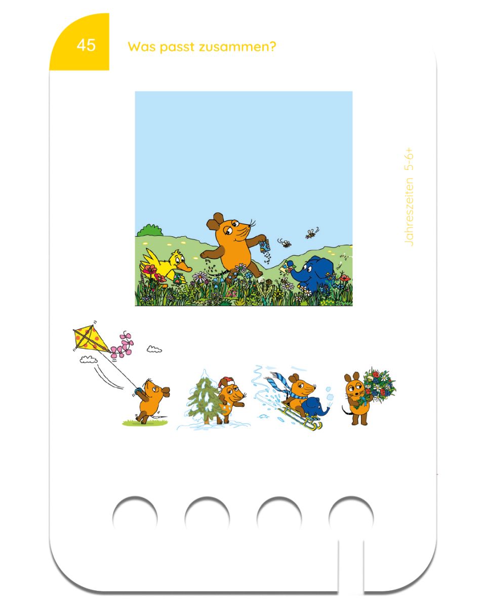 Jahreszeiten mit der Maus 5-6 - Kölner Lernspielverlag