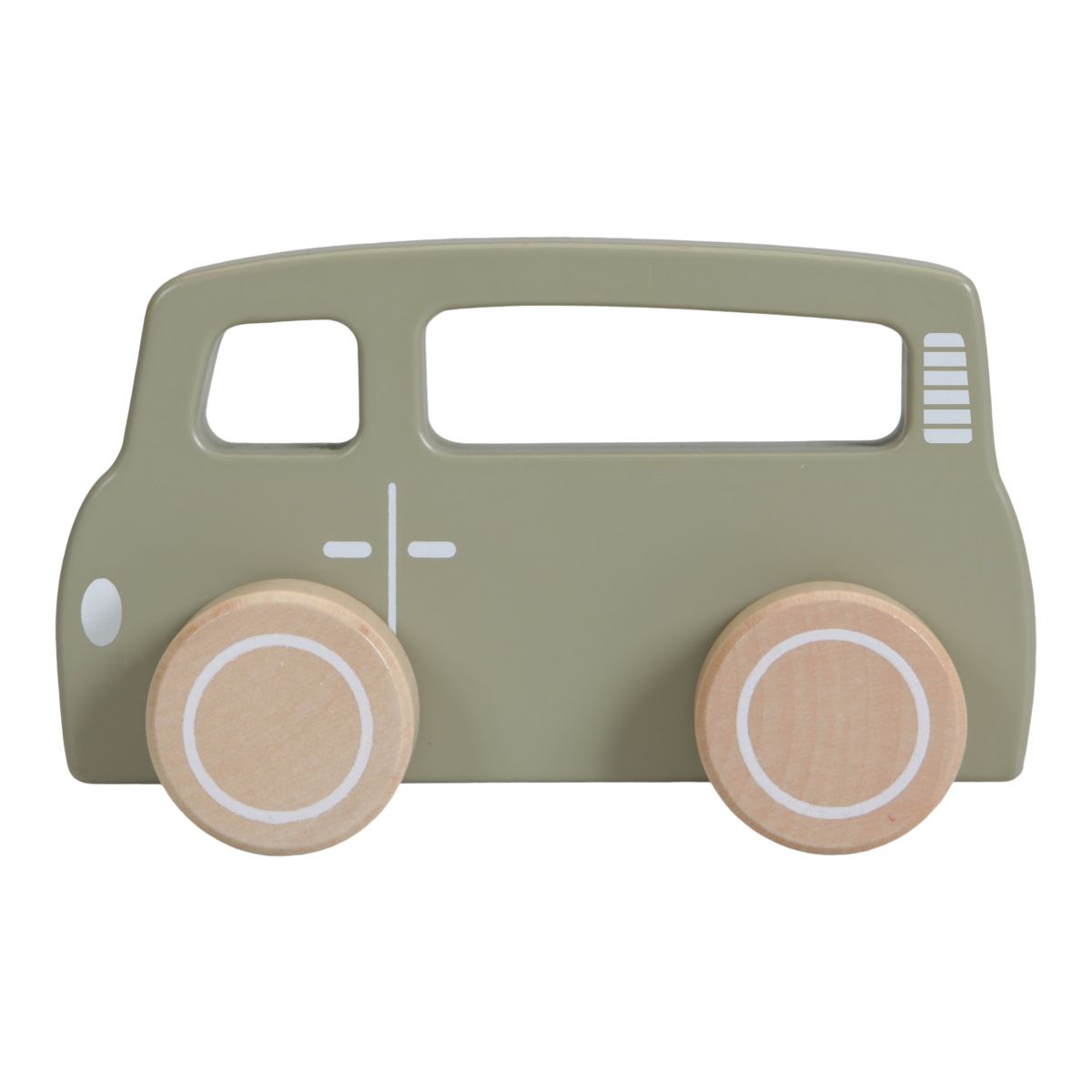 Holz-Bus olive - Little Dutch