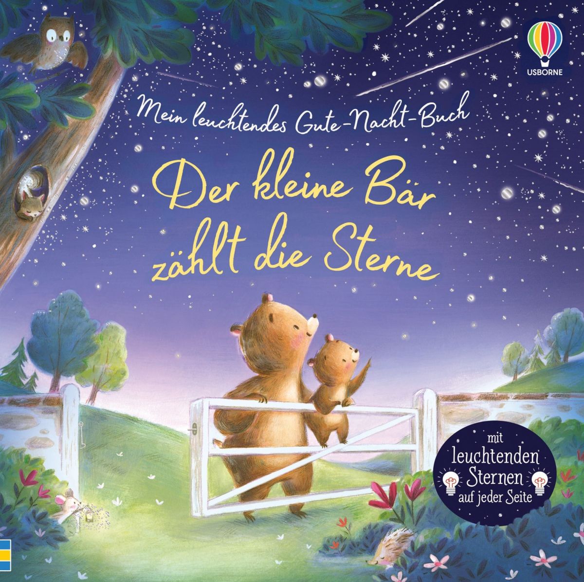Mein leuchtendes Gute-Nacht-Buch: Der kleine Bär zählt die Sterne