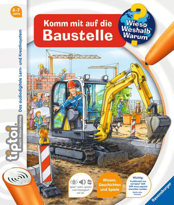 Tiptoi ® Wieso? Weshalb? Warum? Komm mit auf die Baustelle