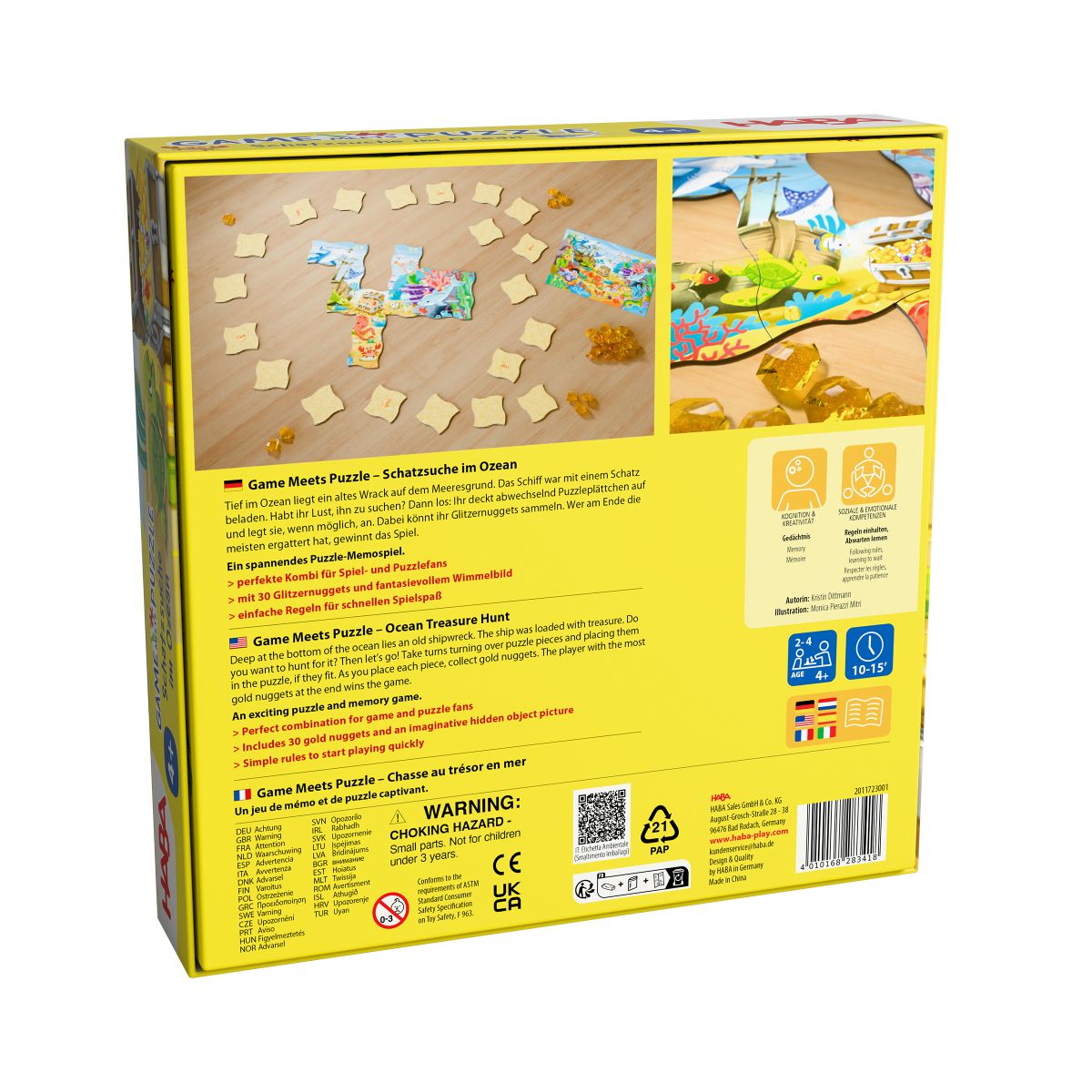 HABA Game meets Puzzle - Schatzsuche im Ozean