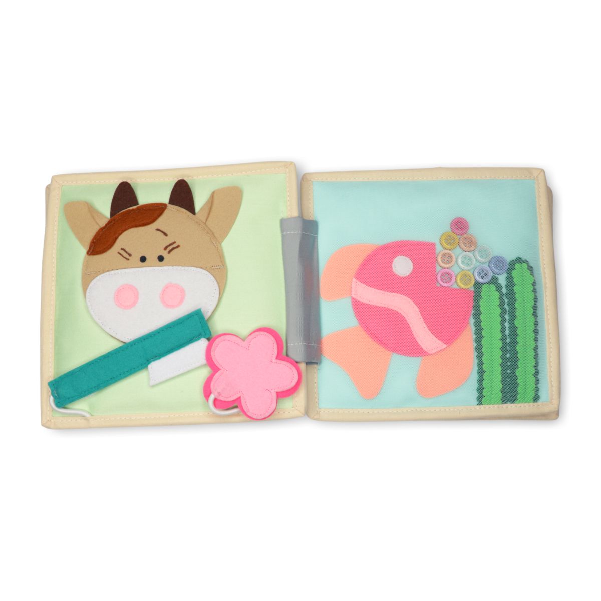 Mini Quiet Book Magischer Vogel (ab 1 Jahr) - Jolly Designs